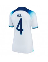 Englanti Declan Rice #4 Kotipaita Naisten MM-kisat 2022 Lyhythihainen